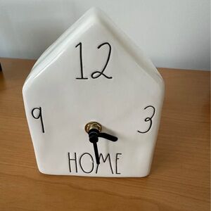 Charming White House-Shaped Wall Clock